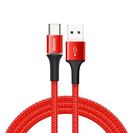 Baseus Halo Data | Podświetlany kabel USB Type-C Quick Charge 3.0 2A 2m EOL