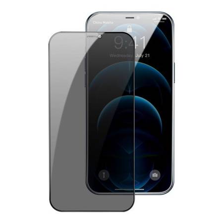 Baseus SGAPIPH67N-KT01 | Szkło hartowane prywatyzujące 2szt do iPhone 12 Pro Max